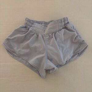 Lululemon Hotty Hot Shorts - Light Blue